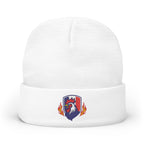 Bonnet en maille Patriote Coq unisexe