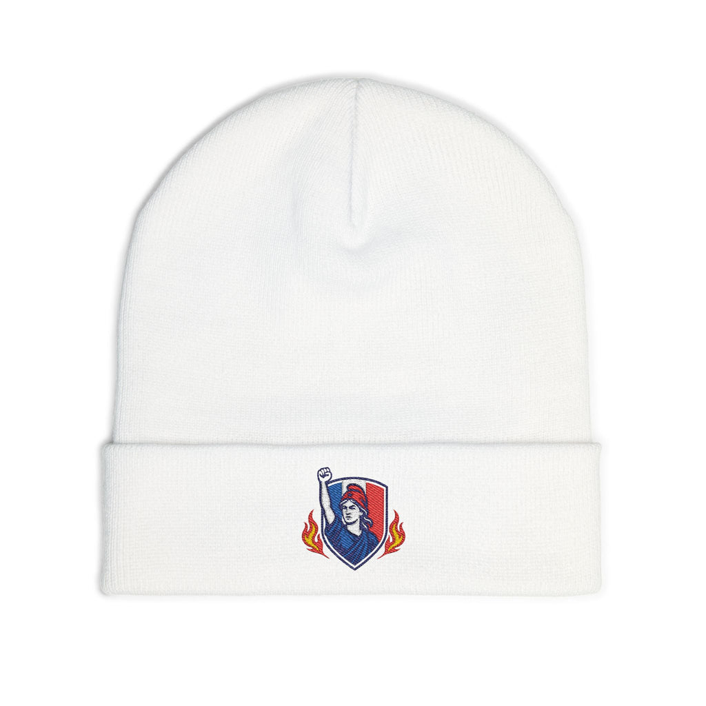 Bonnet en maille Patriote Marianne unisexe